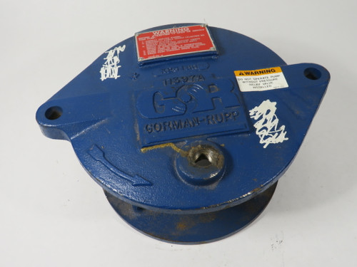 Gorman-Rupp 42111-902 11397A Pump Cover Plate NO SPRING RELEASE/SHELF WEAR NOP