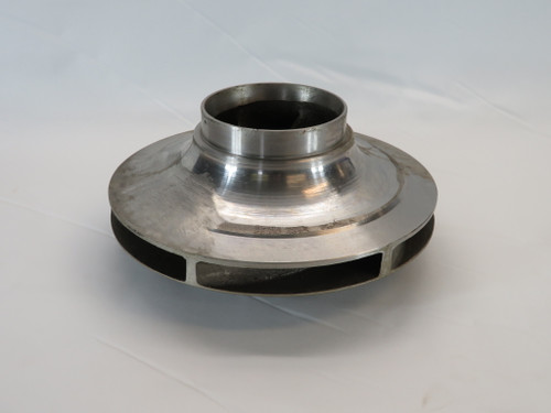 Generic 002-1611C-218 6-Vane Shrouded Impeller CF8M 1-1/4" Bore USED