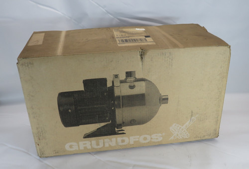 Grundfos CHI4-10 A-B-G-BQQV SS Horizontal Multistage End Suction Pump 24 GPM NEW