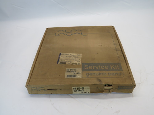 Alfa Laval 546-670-02 Service Kit for Pump DAMAGE BOX/DIRT SHELF WEAR NEW