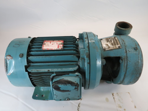 Windsor Pump Centrifugal Pump C/W Motor 5HP 3500rpm 575/600V COS DMG/RUST USED
