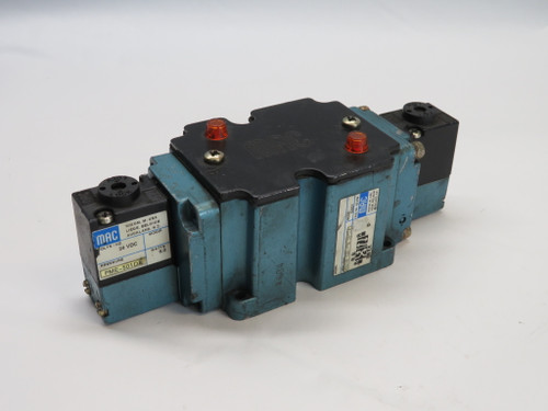 MAC 6523B-000-PM-501DA Solenoid Valve 24VDC Vac to 150 psi USED
