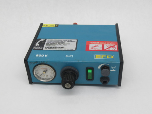 EFD 800V Precision Fluid Dispenser 115V 50/60Hz 0.75A 26/20VA USED