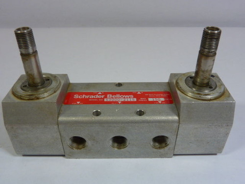 Schrader Bellows 53000-2115 Solenoid Valve 110/120V 50/60HZ 3/8Inch 150Psi USED