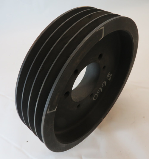 Martin 45V1180-E Sheave 7/8"-3-1/2"ID E Bushing 4 Groove 11.80"OD RUST NOP