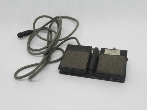 OK Industries FS-22 Dual Foot Switch 125-250V 7A USED