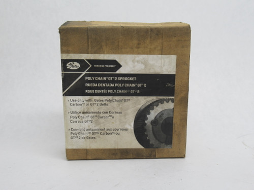 Gates 8MX-40S-36 Polychain Taperlock Sprocket 0.5-2.13" Bore 40T SEALED NEW