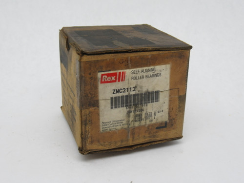 Rexnord ZMC2112 Cartridge Block Roller Bearing 1.75" B Size Code 5 DMG BOX NEW