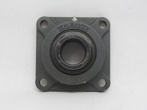 SealMaster MSF-28 Flange Block Ball Bearing 4-Bolt 1-3/4" Bore SHELF WEAR NOP
