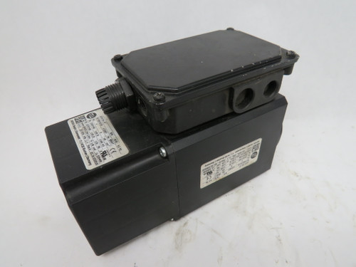 Weiss Servo Motor 0.045kW 610min-1 0.6/0.35A D230 Y400 50Hz 2.5Nm 25W 24VDC USED