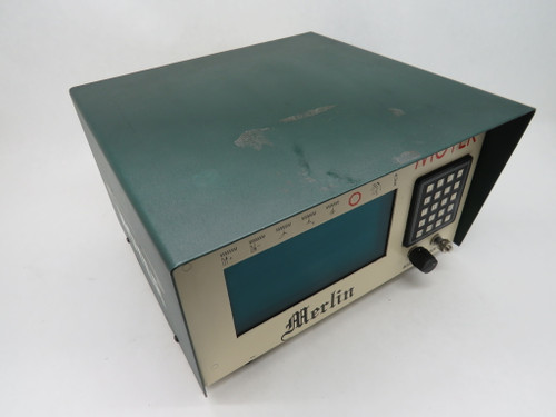 Moyer Merlin Freelength Gage 90-265V 0.5-6A 5.7" Display MISSING HARDWARE USED
