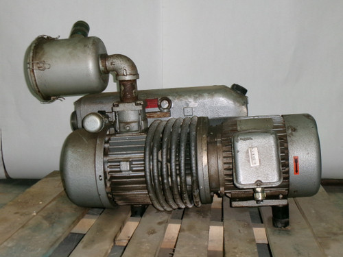 Busch RA0160-B032-1001 Rotary Vane Vacuum Pump 7.5HP 1750RPM 117 cfm USED
