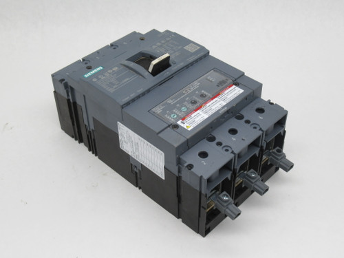 Siemens 3VA6340-6HN31-0AA0 Electronic Trip Circuit Breaker 400A 800V 3-Pole USED