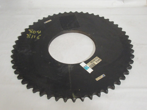 Tsubaki 120A54X10.5 Roller Chain Sprocket 10.5" Bore 54 Teeth 120 Chain USED
