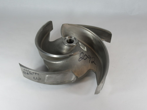 Goulds Pumps 257-96-1216 4-Vane Stainless Impeller 4x6-14 3175S SHELF WEAR NOP