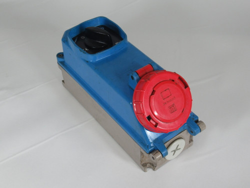 Palazzoli 472730 Switched Socket 16A-6H/380-415V 3P+ SHELF WEAR USED