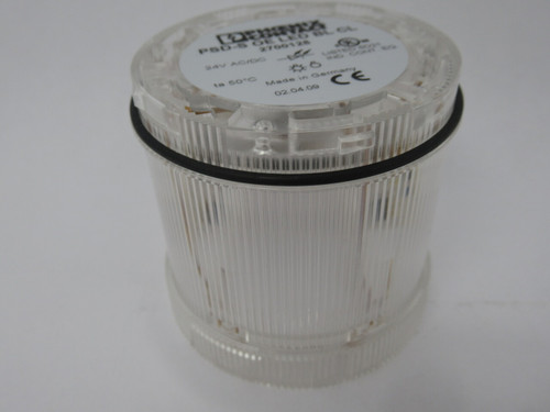 Phoenix Contact 2700128 Clear Stack Light 24VAC/DC SHELF WEAR NOP