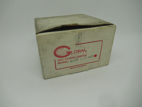 GFC GH0F-2-24-OVP Power Supply 100Watts 50/60HZ 2.4A 24VDC SHELF WEAR NEW