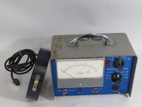 British Federal WCM/1 Electronic Weld Current Meter w/Heating Element USED