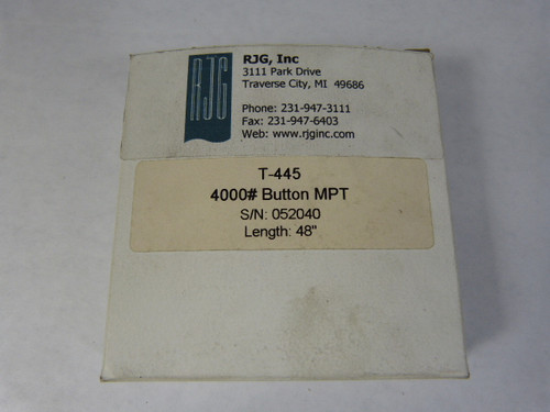 RJG T-445 Pressure Transducer 48 Inch  NEW