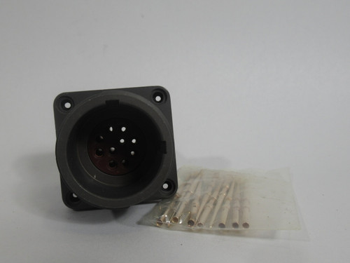 Amphenol ZP-16-321PN Heavy Duty Circular Connector 10-Pin 240/600V NOP