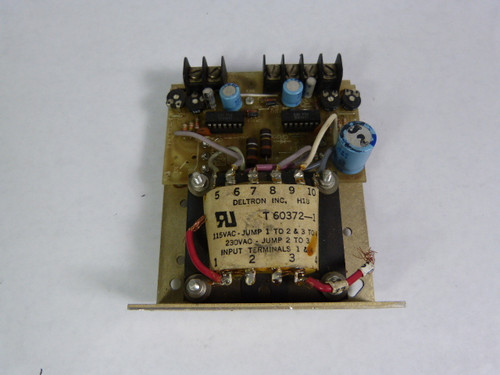 Deltron T60372-1 Power Supply 115/230VAC  USED