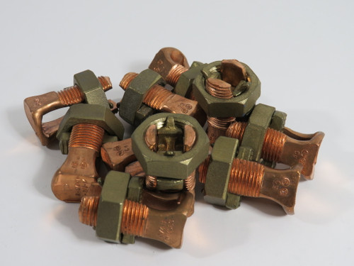 Panduit SBC2/0-Q Copper Split Bolt Lug 2/0AWG Lot of 10 NOP