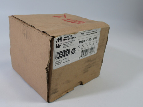 Hammond R100-120-000 Die Aluminum Enclosure 120x120x100mm NEW