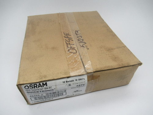 Osram QHE3X32T8/347 ISN-SC 3 Lamp Instant Start T8 Ballast 347V *Lot of 10* NEW