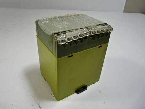 Pilz PNOZ-2120VAC3S10 Relay Module 230V  USED