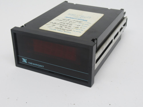 Newport Q9000F Digital Panel Meter 115VAC  USED