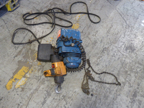 Mannesmann Demag PMV8-V1 Electric Hoist 165lbs Cap 575V HANDLE BROKEN