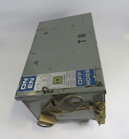 Square D PQ-4606 Series T1 Fusible Bus Switch 60A 600V 3Ph 15HP 4W  USED