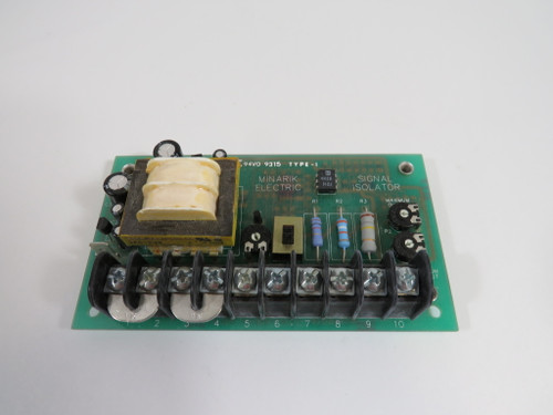 Minarik Electric PCM3 170-0271 Rev. 7 Signal Isolator Board Type-1 USED