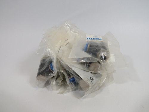 Festo 153212 QSLV2-1/8-6 Multiple Distributor R1/8 x 6mm OD Lot of 10 NWB