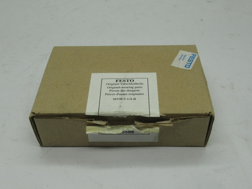 Festo 115588 MVH-5-1/4-B Solenoid Valve Repair Kit Only *Open Box* NEW