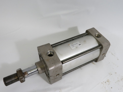 SMC NCA1C325-0400-X2US Pneumatic Cylinder 3.25" Bore 4" Stroke 250psi USED