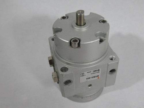 SMC MSUB20-180S Vane Rotary Table Size 20 0-180DEG 1mPa 2.8Nm USED