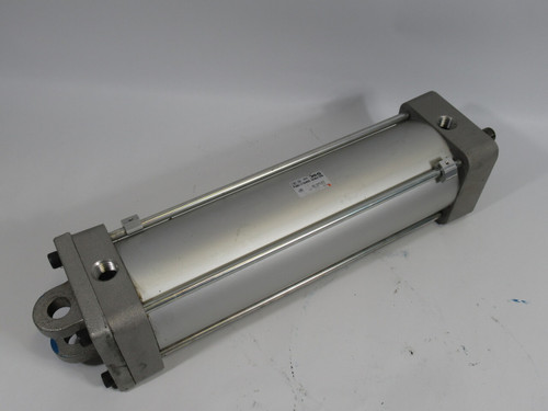 SMC NCDA1X400-1200 Tie-Rod Cylinder 4" Bore 12" Stroke USED