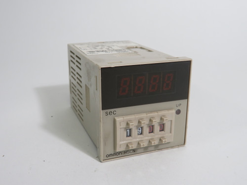 Omron H5CN-XAN Timer 100-240VAC 50/60HZ 3A USED