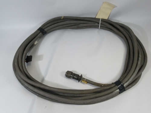 FEC FEB-1251-35 Grey Servo Motor Resolver Cable 600V M12 35' USED