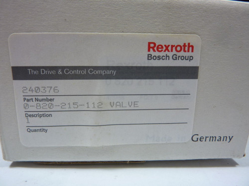 Bosch Group 0-820-215-112 Time Switch Valve ! NEW !