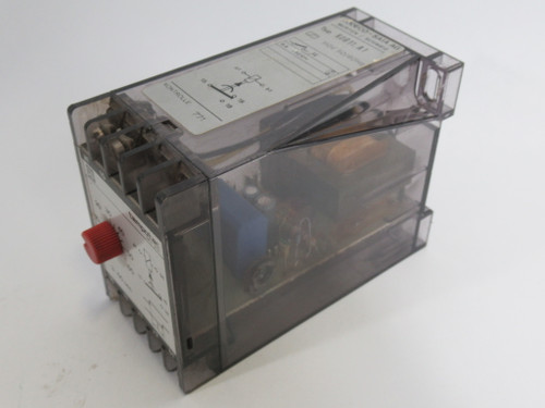 Sodeco K0G11.A1 Timing Relay 110V@50/60Hz 3-60sec USED