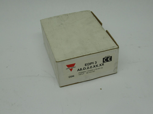 Carlo Gavazzi EDPI-3 A8.D.2.0.XX.XX Digital Panel Meter 110/220V 50/60Hz NEW