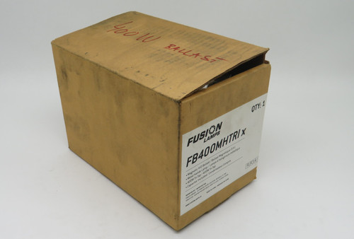 Fusion FB400MHTRIx Magnetic HID Ballast 120/277/347V 60HZ 400W NEW