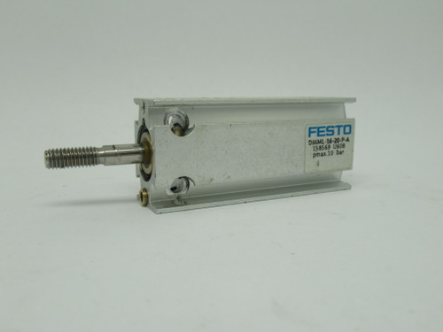 Festo 158569 DMML-16-20-P-A Compact Cylinder 16mm Bore 20mm Stroke 10bar USED