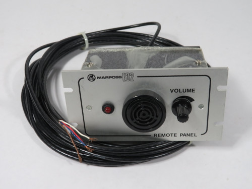 Marposs E32 Remote Panel with Volume Control 19' Cable USED