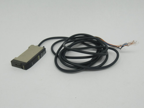 Omron E3X-NH41 Digital Fiber Optic Amplifier 12-24VDC PNP 2m Length USED