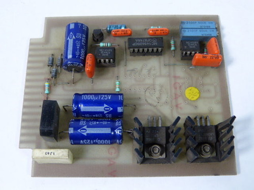 Loma 881-62 PC Board Power Module  USED
