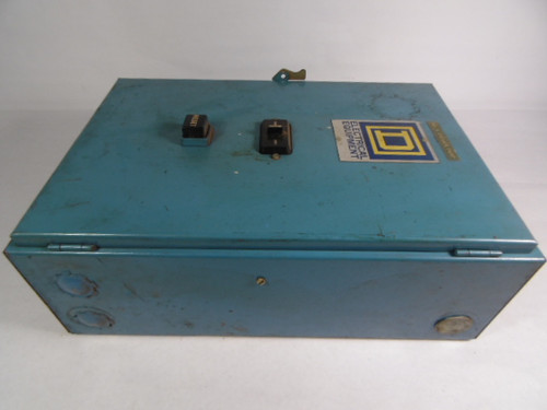 Square D 8536-EG-1 Starter 3-Pole 240V 110/120V  USED